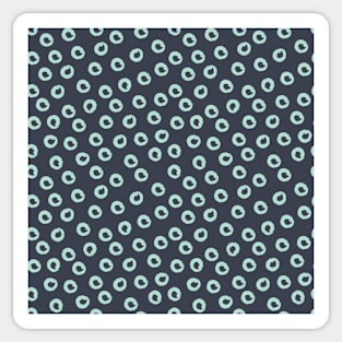 Pattern with random circle spots Sticker